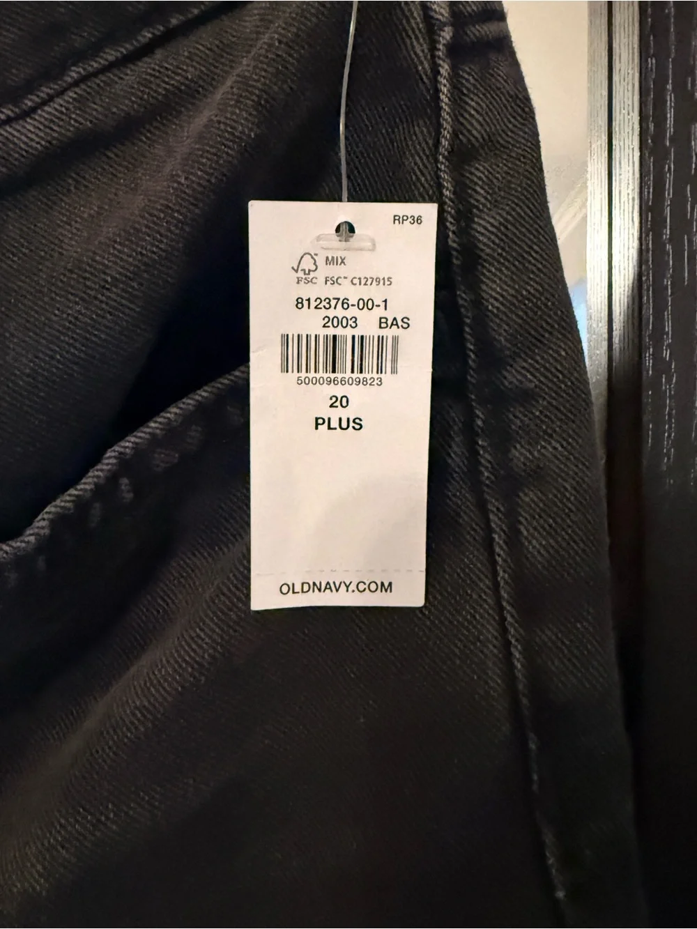 Old Navy plus size girls Relaxed Black Wide-Leg Jeans